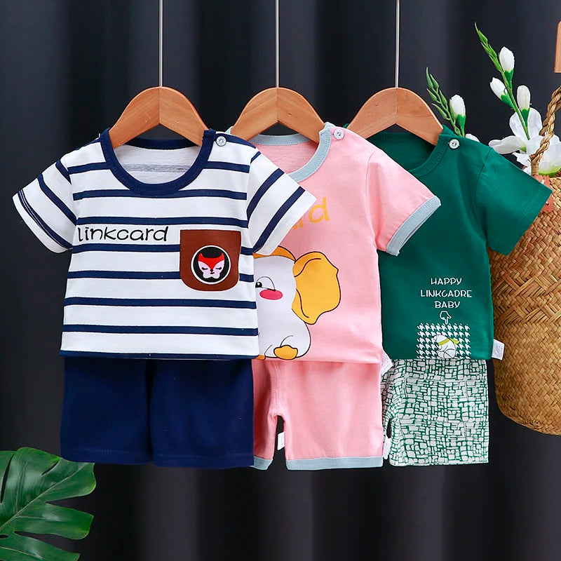 Kids Cotton Casual Clothes Set
