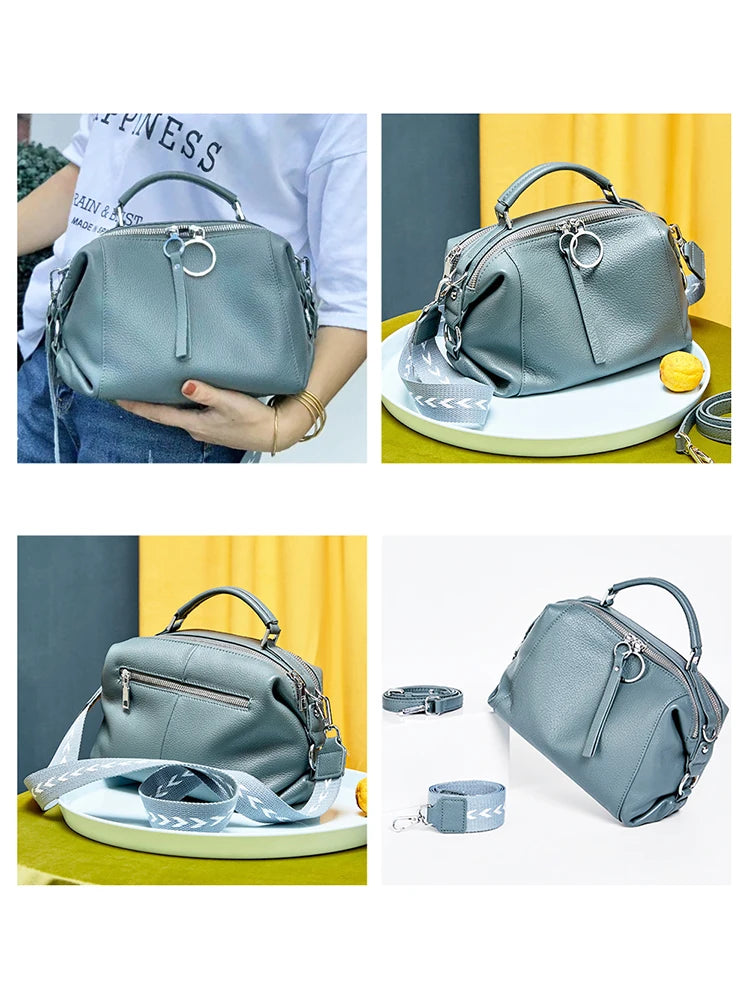 Elegant Genuine Leather Handbag
