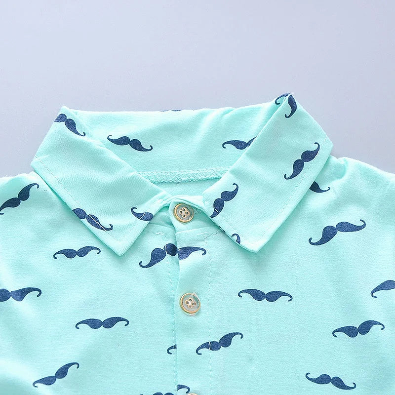 Summer Short-Sleeved Boy Suit