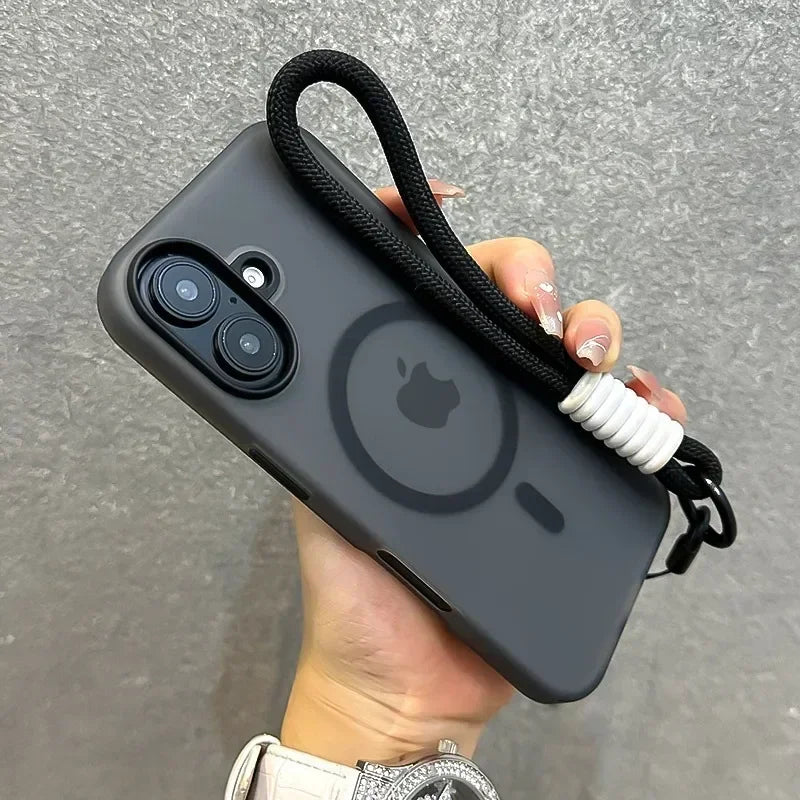 Strap Matte Soft TPU iPhone Cover